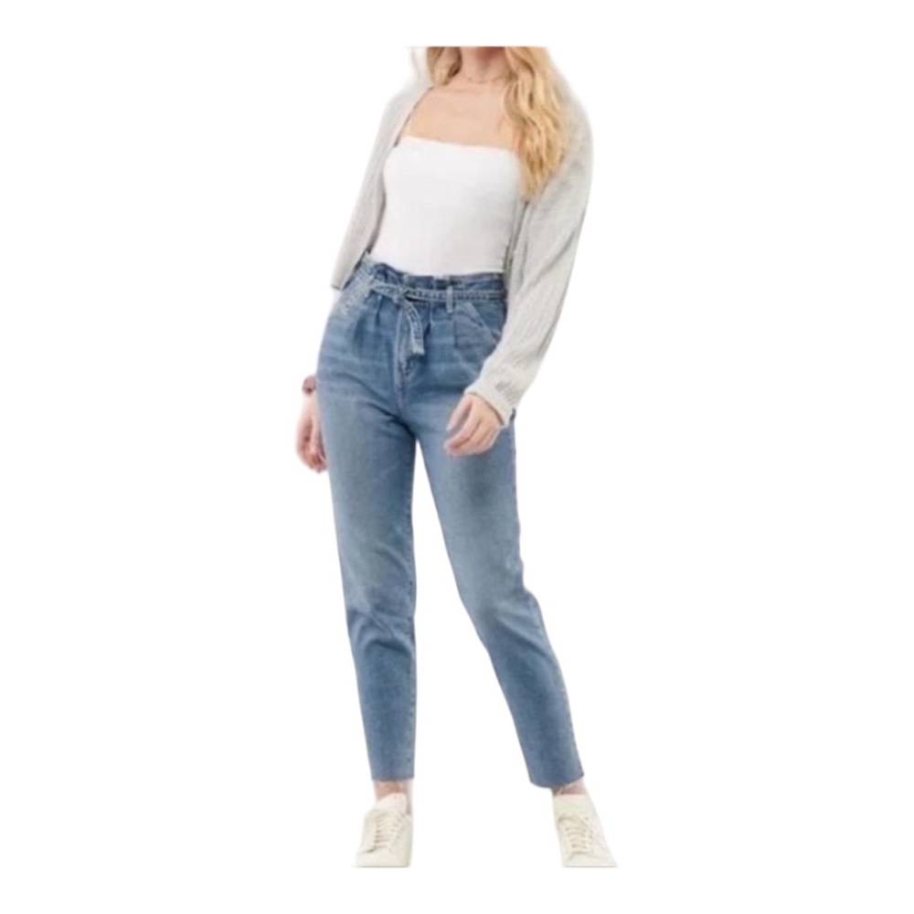 HOLLISTER CO. 1R W25 ULTRA HIGH RISE MOM JEANS HOLLISTER VINTAGE STRETCH